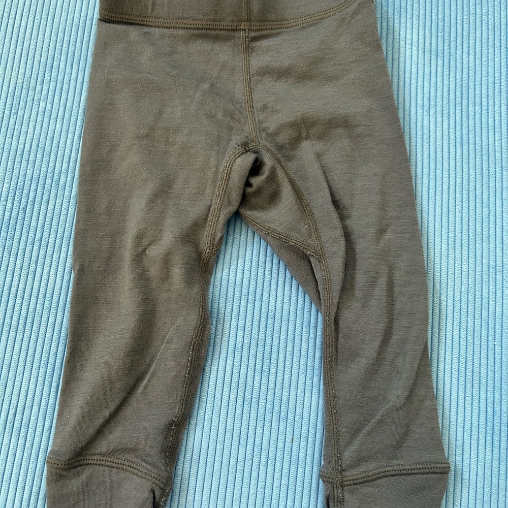 Baby Wool Base Layer (bottom & top) - greyish purple